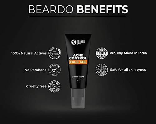Beardo Acne Control Face Gel | Grocsy