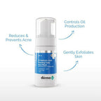 The Derma Co 1% Salicylic Acid Foaming Daily Face Wash | Grocsy