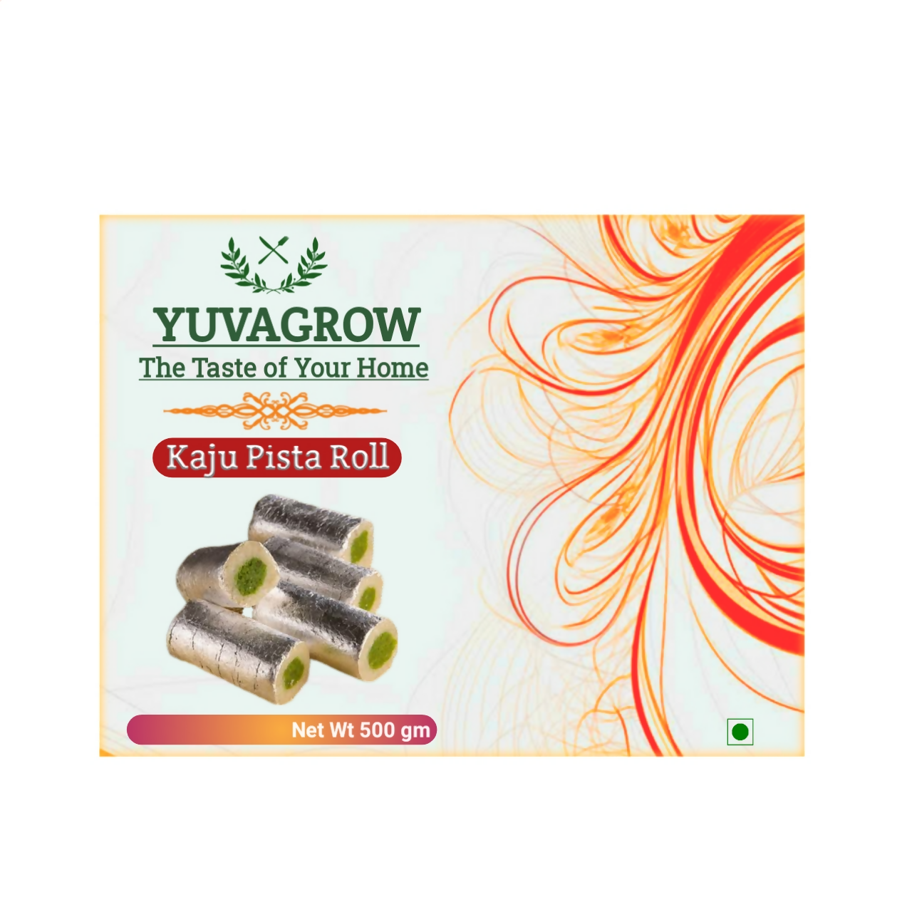 Yuvagrow Kaju Pista Roll | Grocsy