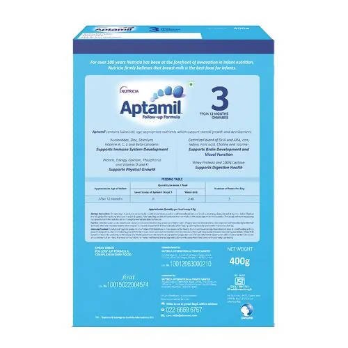 Aptamil Follow Up Infant Formula From 12 Months Onwards Stage 3 | Grocsy