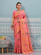 Shree Shyam Fashion Gajari Silk Saree | Grocsy