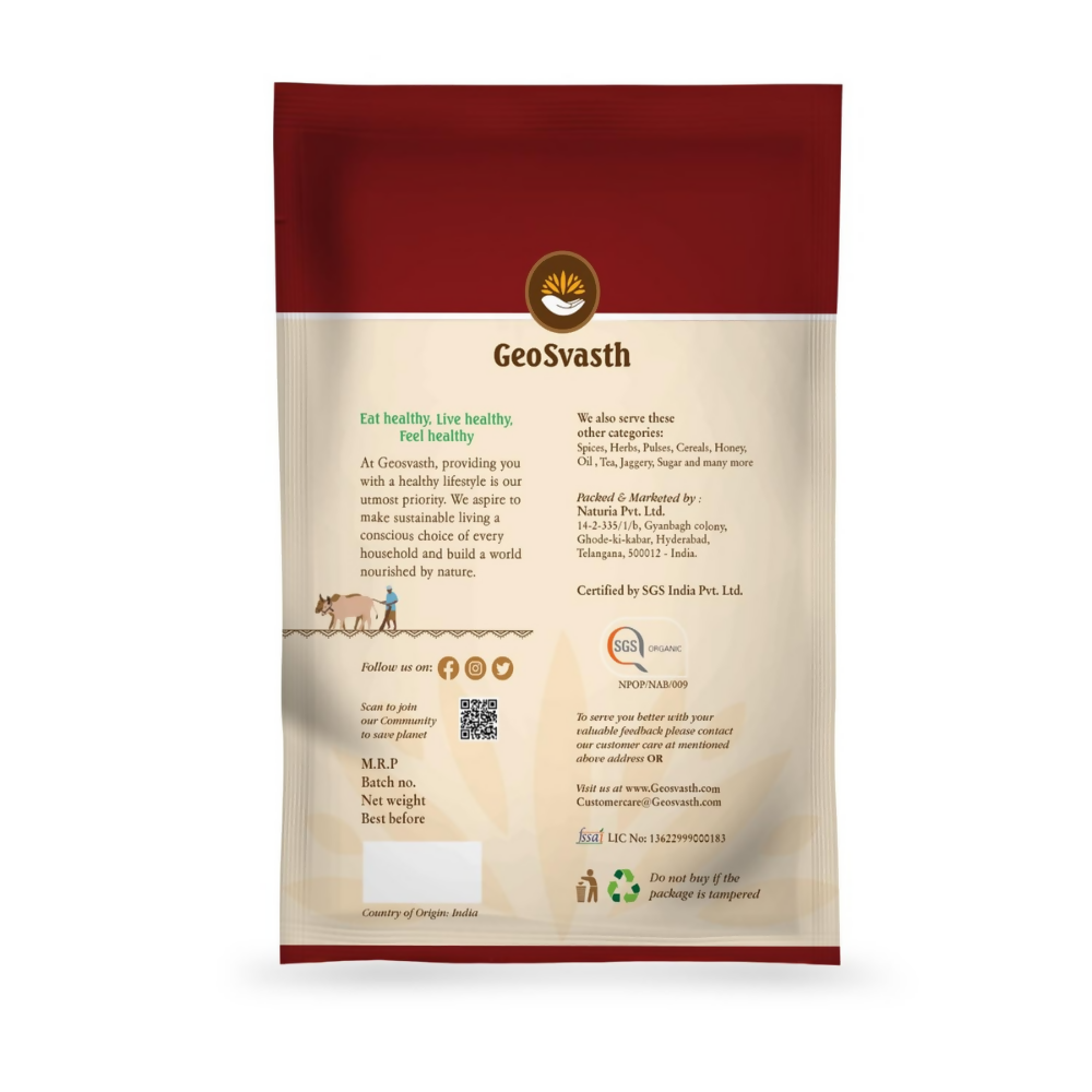 GeoSvasth Organic Red Poha | Grocsy