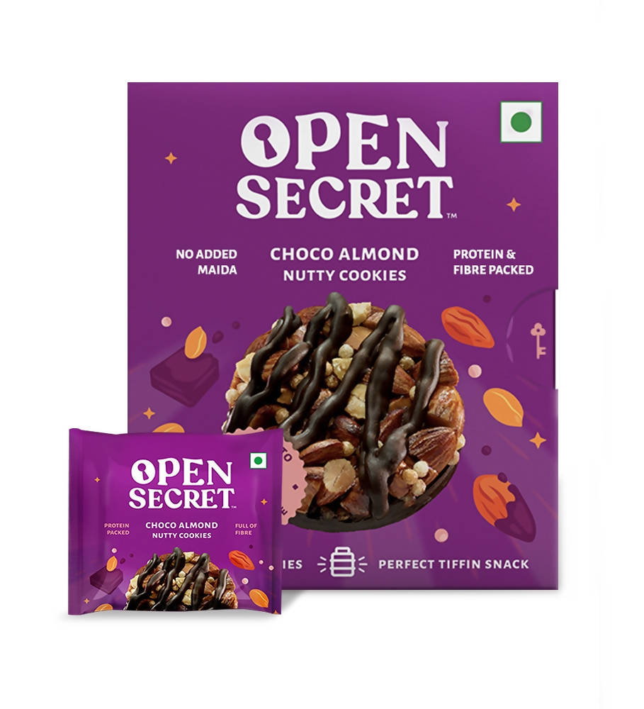Open Secret Choco Almond Nutty Cookies | Grocsy