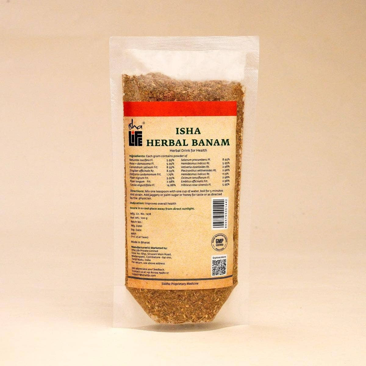 Isha Life Herbal Drink | Grocsy