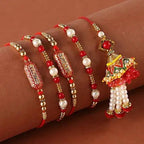Capsule & Pearl Rakhis With Lumba | Grocsy