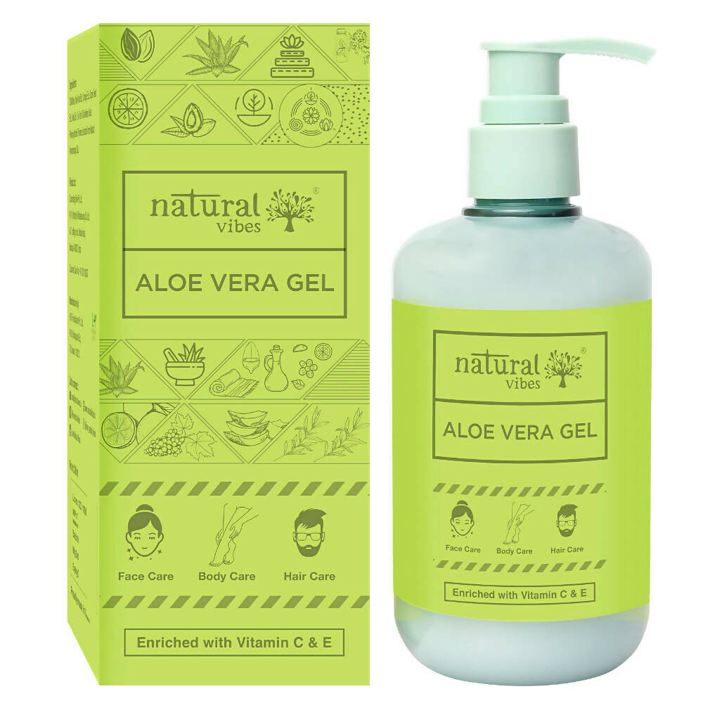 Natural Vibes Aloe Vera Gel | Grocsy