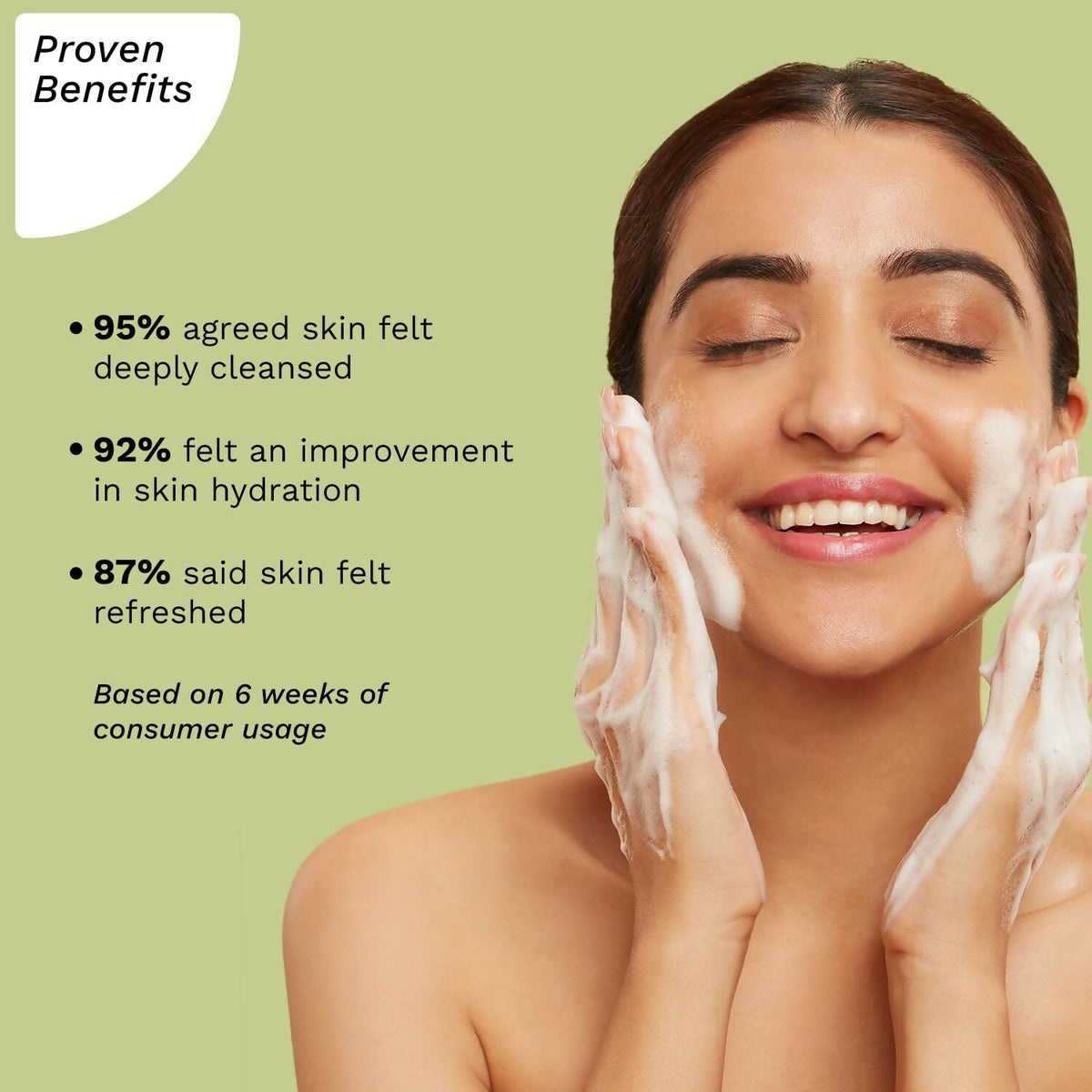 Pilgrim Spanish Foaming Face Wash With Kiwi Extracts & Aloe For Skin Hydration | Grocsy
