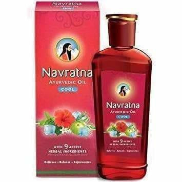 Navratna Ayurvedic Cool Hair Oil | Grocsy