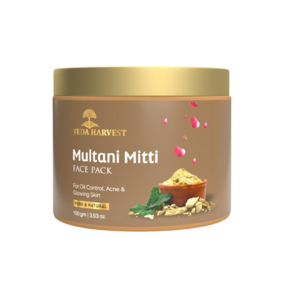 Veda Harvest Multani Mitti Face Pack For Hydrating & Glowing | Grocsy