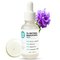 Wild Oak 1% Retinol Bakuchiol Face Serum Anti-Aging Brightening & Skin Texture Improvement | Grocsy