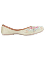 Desi Colour Women Indian Ethnic Footwear-Heavy Emb -6 | Grocsy