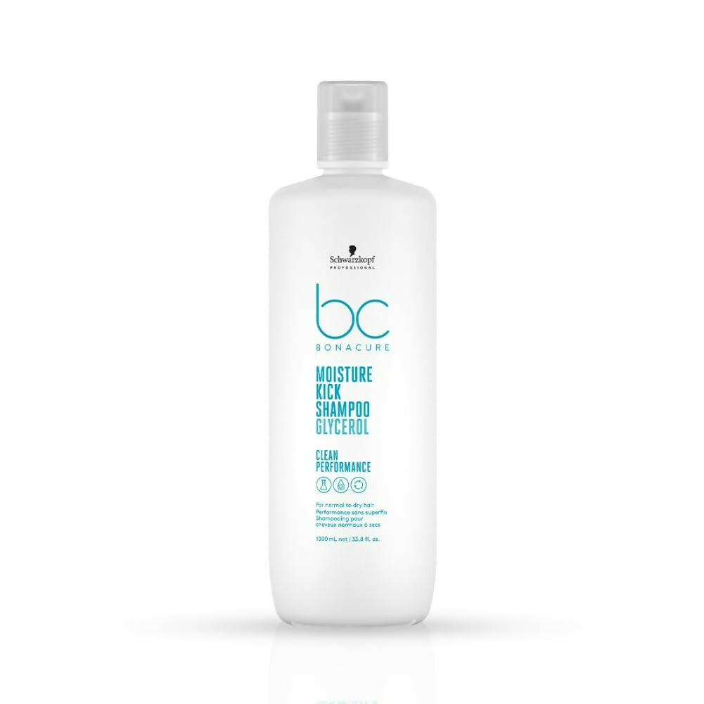 Schwarzkopf Professional Bonacure Moisture Kick Shampoo With Glycerol | Grocsy
