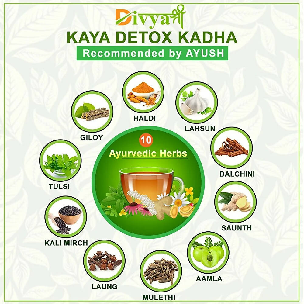 Divya Shree Kaya Detox Immunity Booster Kwath Powder | Grocsy