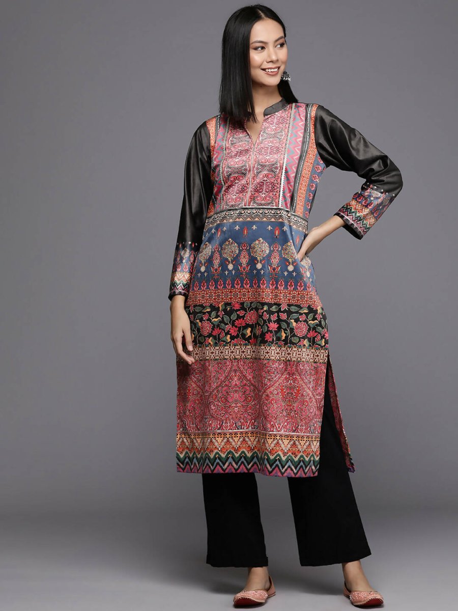 Ahalyaa Women's Traditional wear Kurta - Multi | Grocsy