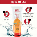 Nykaa Naturals Saffron & Honey Face Wash for Glowing Skin | Grocsy