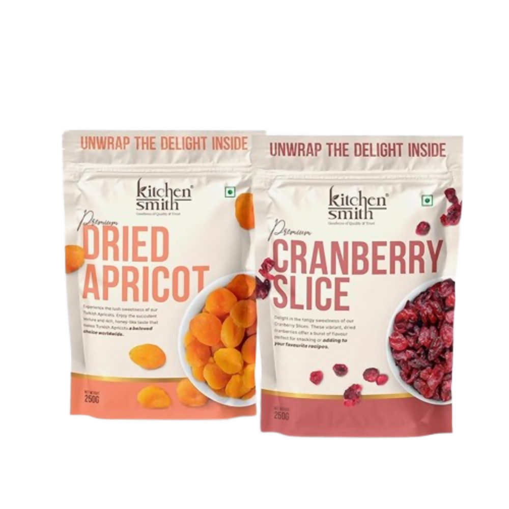 Kitchen Smith Premium Dried Apricot & Cranberry | Grocsy