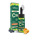 Orgatre Vitamin C Foaming Face Wash with Built-in Silicon Brush, Niacinamide Foaming cleanser for Acne prone Skin | Grocsy