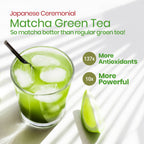 Wellbeing Nutrition Japanese Ceremonial Matcha Green Tea Effervescent Tablets | Grocsy
