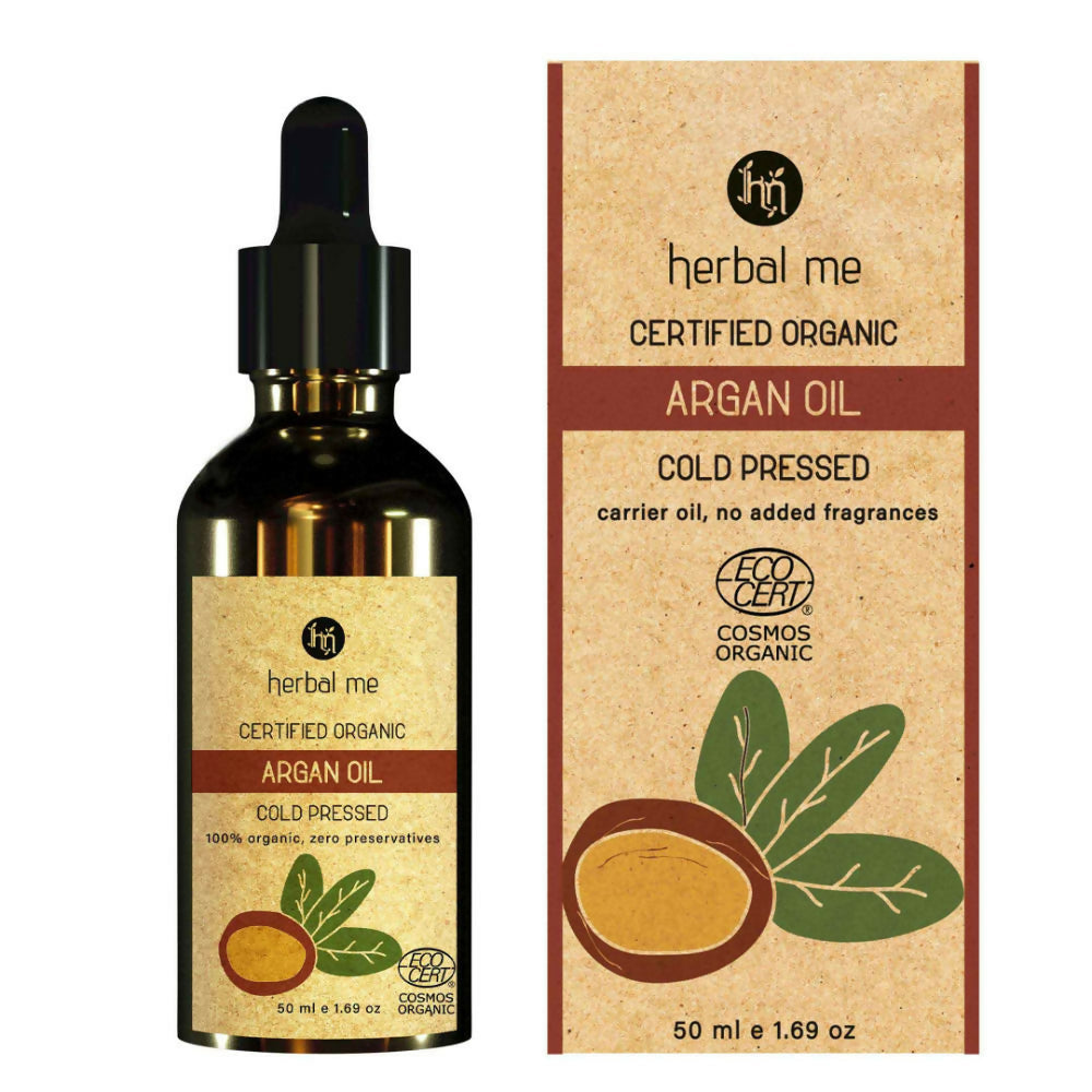 Herbal Me Cold Pressed Argan Hair Oil | Grocsy
