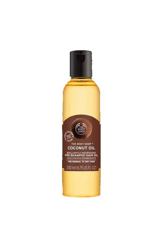 The Body Shop Coconut Oil Brillantly Nourishing Pre-Shampoo Hair Oil | Grocsy