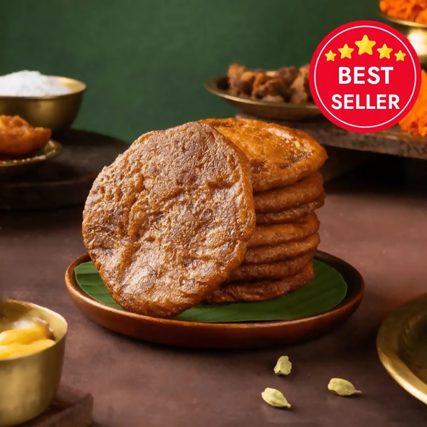 Sweet Karam Coffee Athirasam (Traditional Jaggery Sweet) | Grocsy