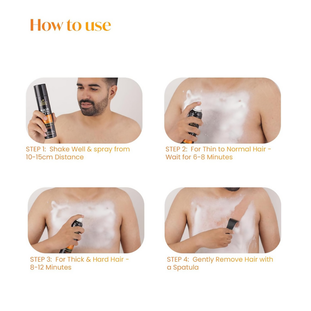 Alite Hair Removal Spray for Men & Women | Grocsy