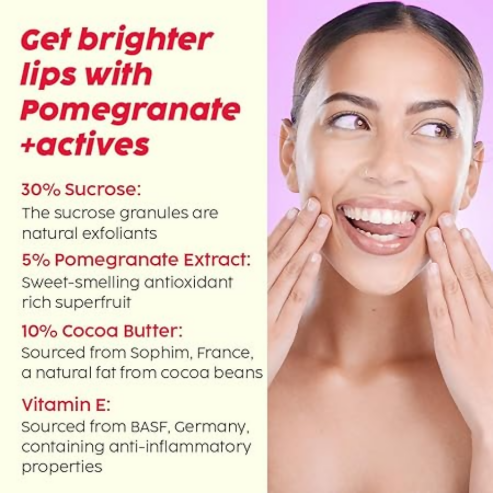 PLIX The Plant Fix 10% Vitamin C Glow Face Serum & Lip Scrub For Skin Brightening & Exfoliate Lips | Grocsy
