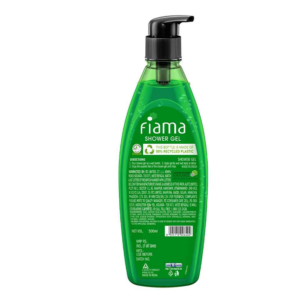 Fiama Happy Naturals Shower Gel With Yuzu And Bergamot | Grocsy