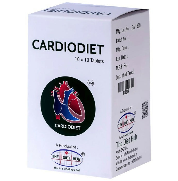 The Diet Hub Cardiodiet Tablets | Grocsy