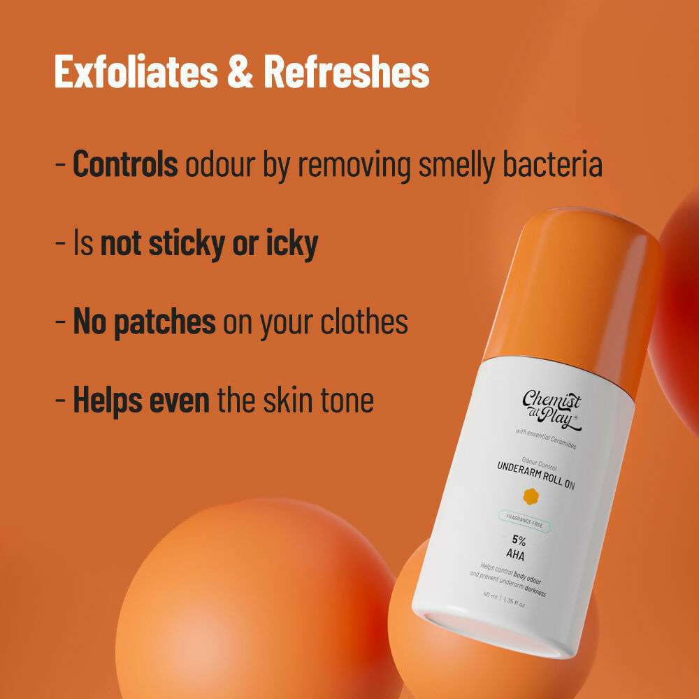 Chemist At Play Neck, Knee & Elbow Brightening + Under-Arm Roll-On Combo | Grocsy