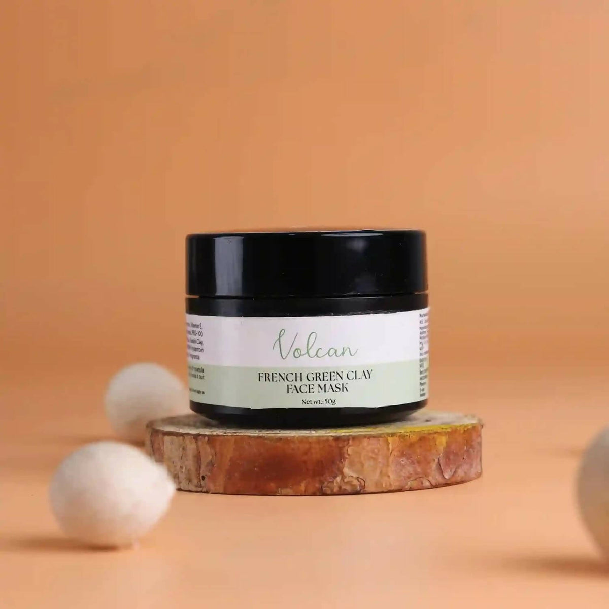 The Wellness Shop Volcan French Green Clay Face Mask | Grocsy