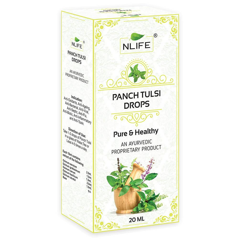 NLife Panch Tulsi Drops | Grocsy