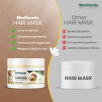 Medimade Wellness Coconut & Vitamin E Hair Mask | Grocsy