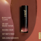 Lakme Xtraordin-Airy One-And-Done Lip, Eye & Cheek Tint - Nude Nudge | Grocsy