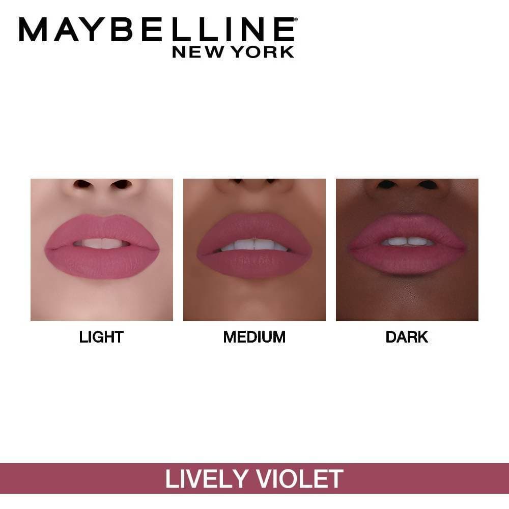 Maybelline New York Color Sensational Creamy Matte Lipstick / 636 Lively Violet | Grocsy