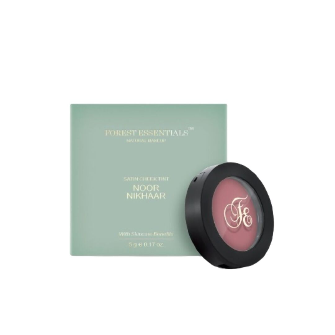 Forest Essentials Noor Nikhaar Satin Cheek Tint Gulaabi - Pink | Grocsy