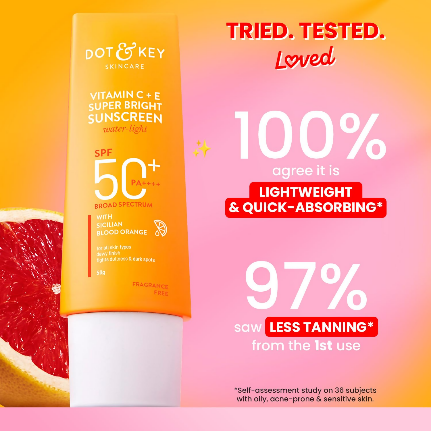 Dot & Key Vitamin C + E Super Bright Sunscreen Spf 50 | Grocsy