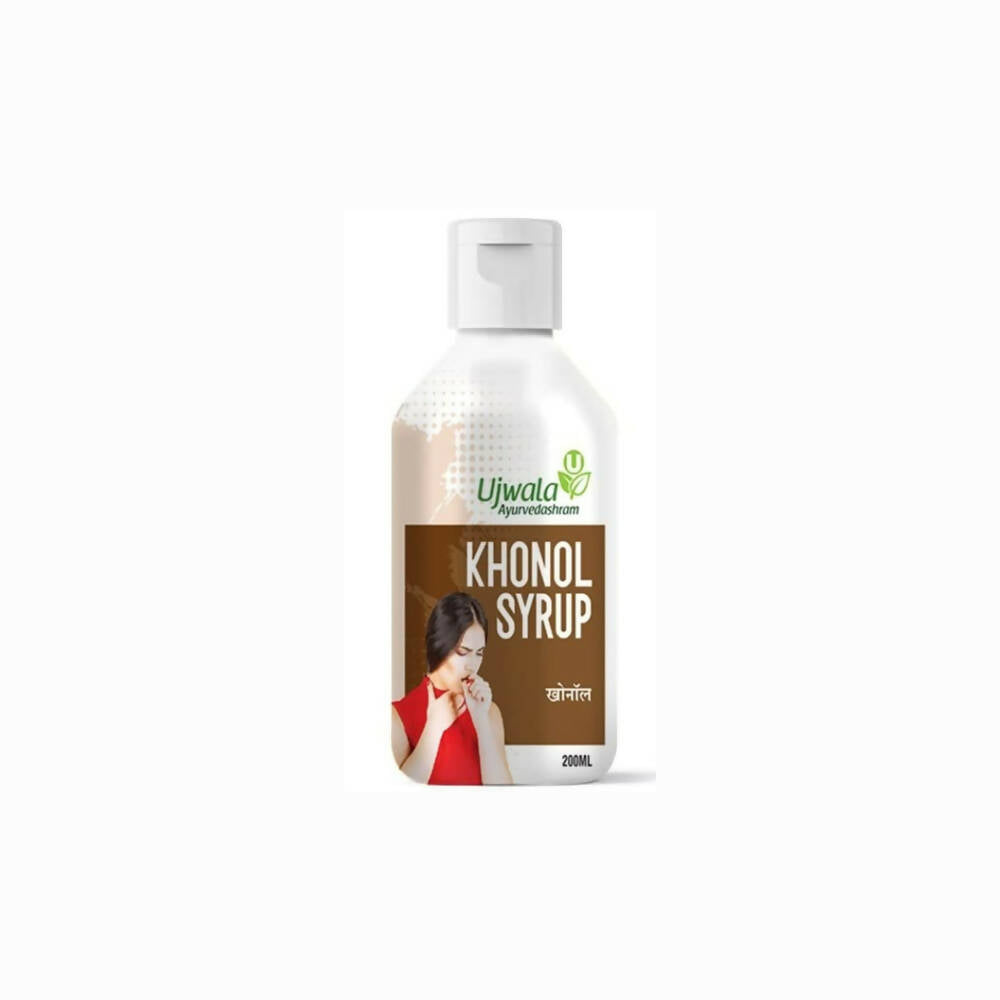 Ujwala Ayurvedashram Khonol Herbal Syrup | Grocsy