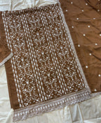 KC Mustard Summer Wear Rangoli Silk Straight Suit For Women | Grocsy