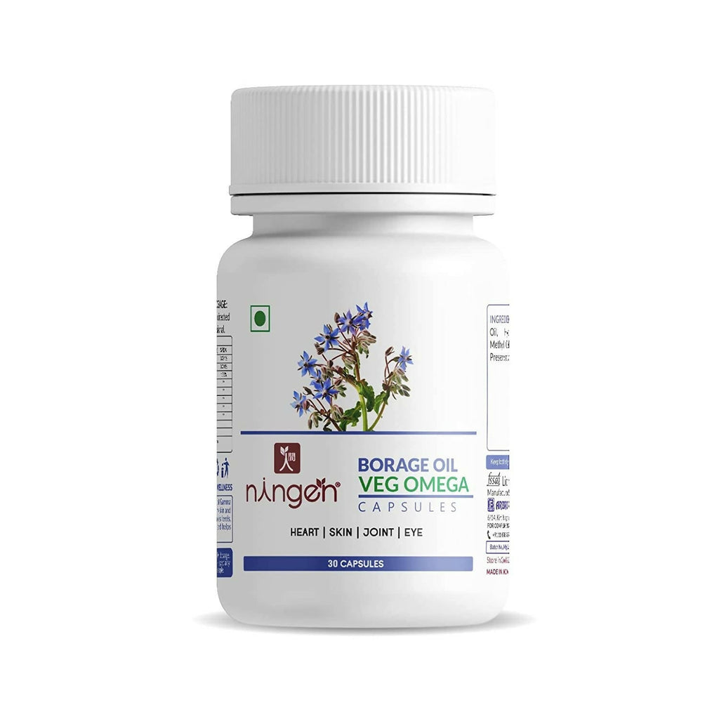 Ningen Borage Oil Capsules | Grocsy