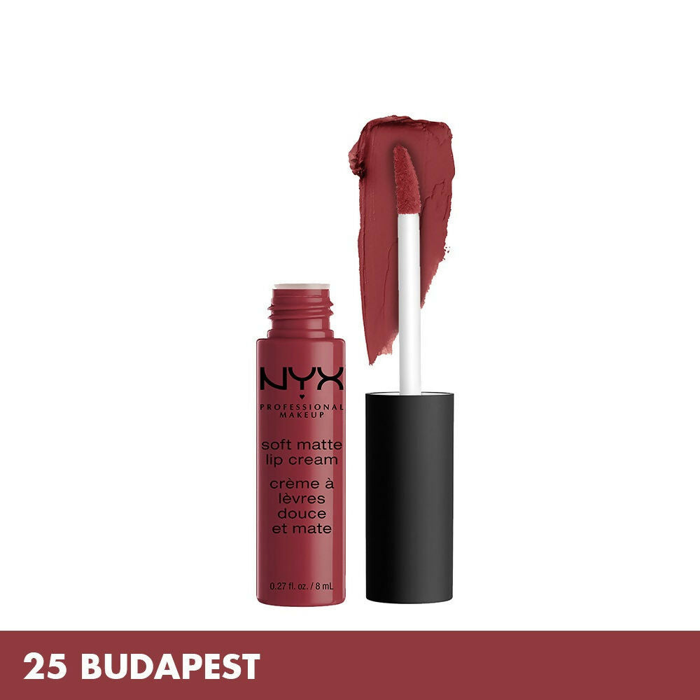 NYX Professional Makeup Soft Matte Lip Cream - Budapest | Grocsy