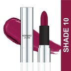 Flicka Tomato Purple Matte Finish Lipstick Shade 10 | Grocsy