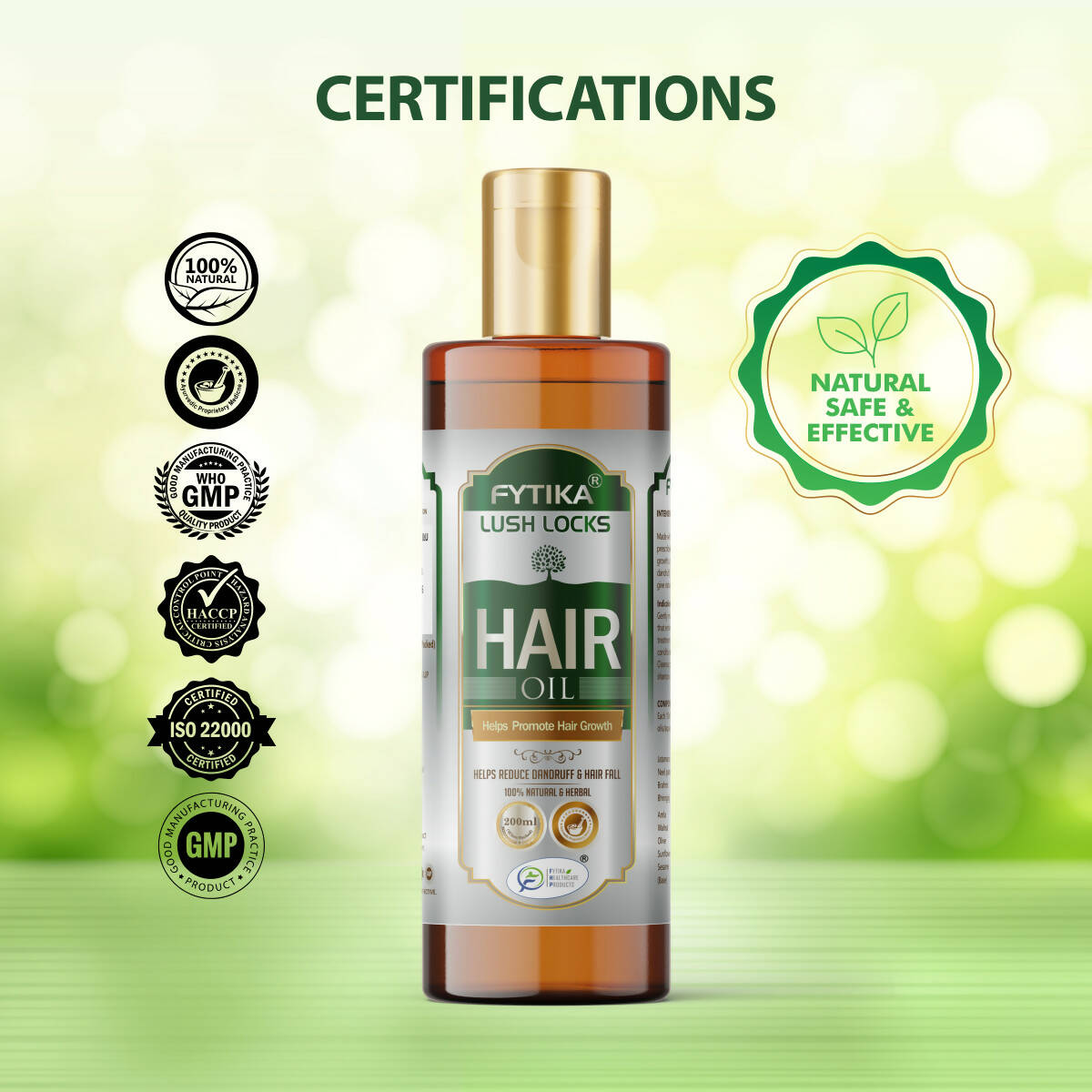 Fytika Lush Locks Hair Oil | Grocsy