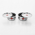 Sumeet Stainless Steel Cookware Set With Lid | Grocsy