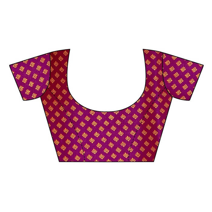 Vamika Wine Red Kalamkari Print With Jhalar Khadi Silk Saree (KITE WINE) | Grocsy