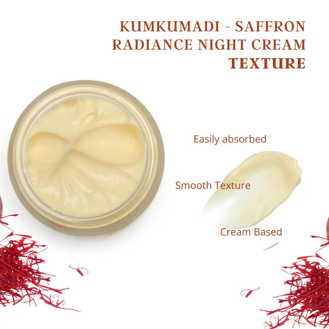 The Wellness Shop Radiance Kumkumadi Night Cream | Grocsy