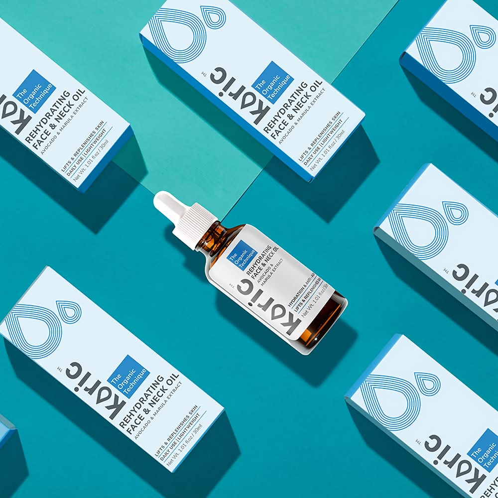 Koric Hydration & Anti-Aging Rehydrating Face & Neck Oil | Grocsy