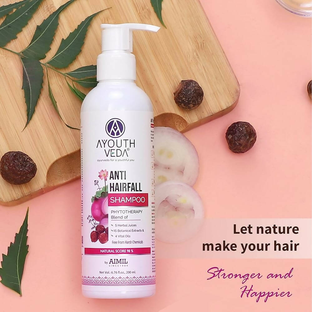 Ayouthveda Anti Hairfall Shampoo | Grocsy
