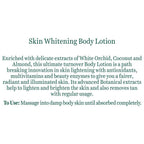 Biotique Advanced Ayurveda Bio White Orchid Skin Whitening Body Lotion | Grocsy