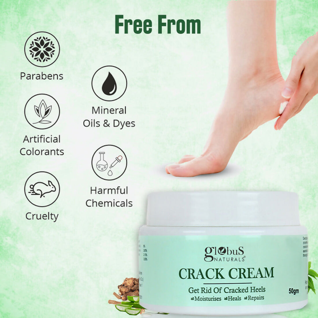Globus Naturals Crack Cream Green | Grocsy